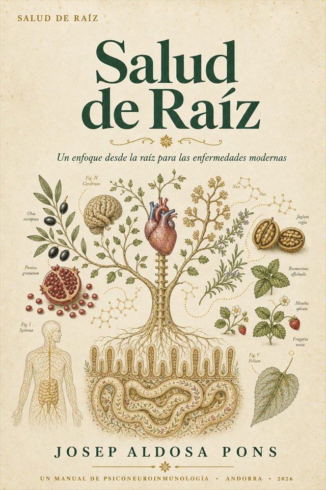 Portada del libro Salud de Raíz, de Josep Aldosa Pons